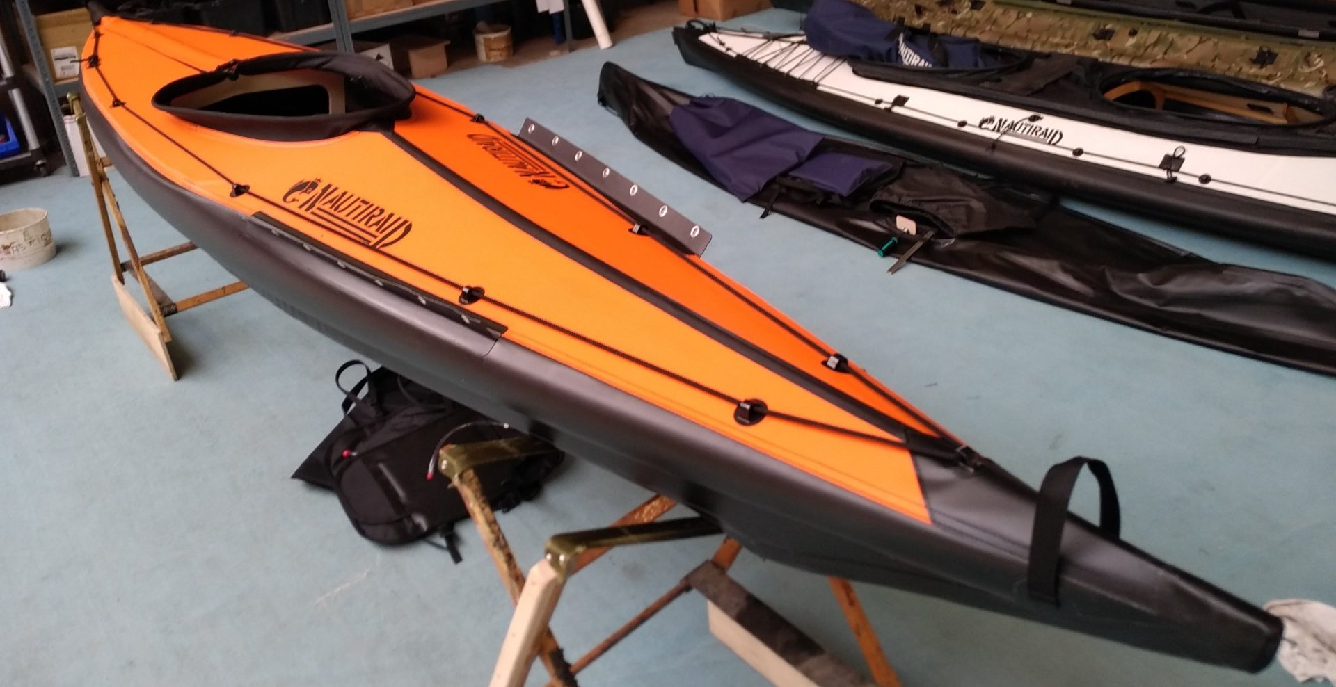 Kayaks pliants Nautiraid : nouveau coloris orange